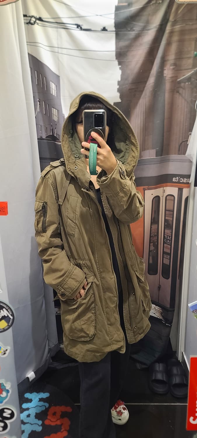 TBJ 카키색 야상 상품이미지2