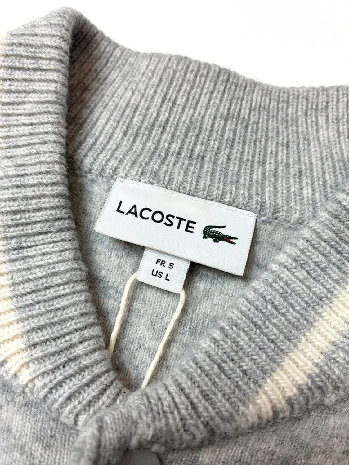 라코스테 23FW 울 멜란지 니트 바시티 자켓 PN5236 상품이미지6