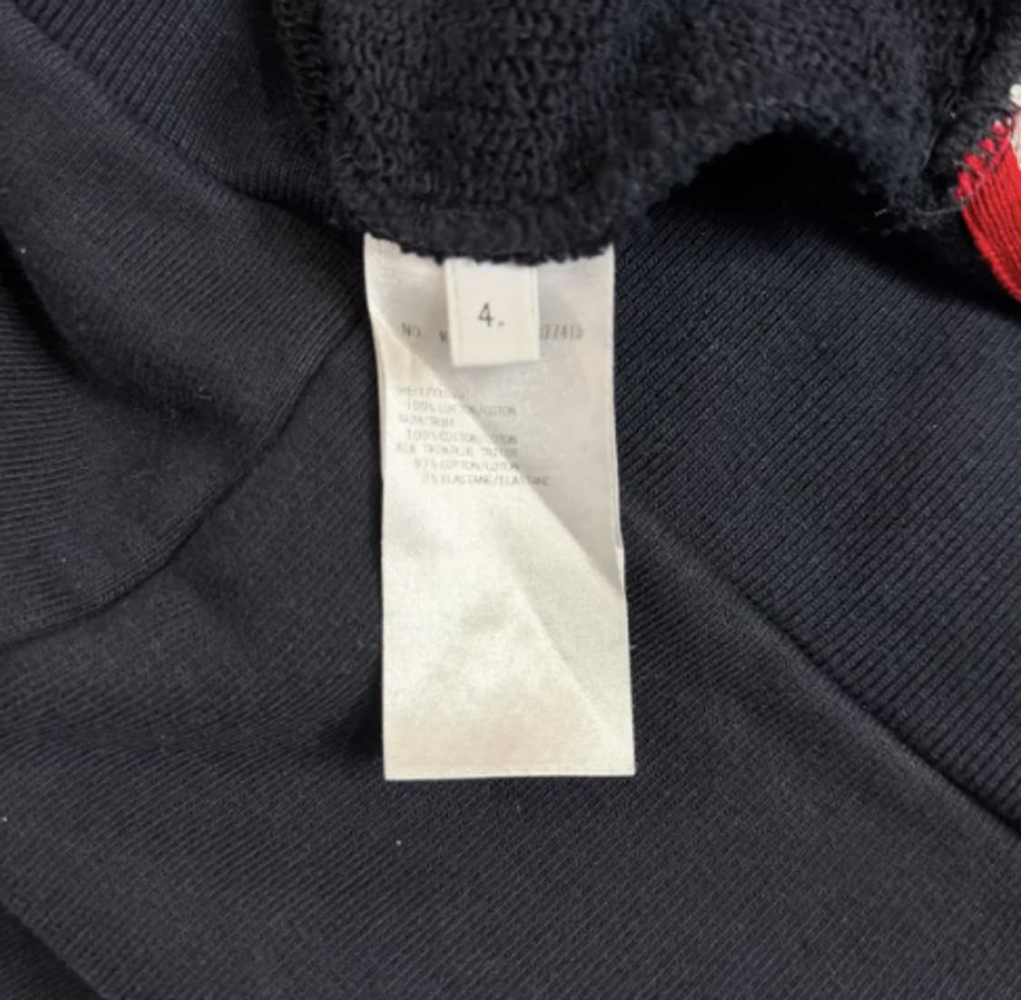 [정품]THOM BROWNE 클래식 맨투맨 네이비 사이즈 4(L) 상품이미지3