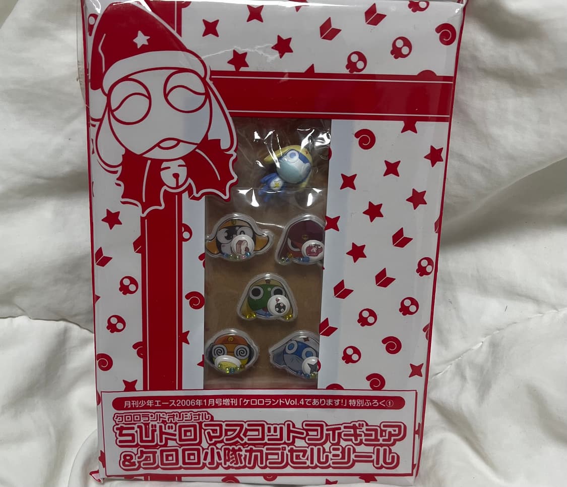 케로로 도로로 치비 아기 도로로 제로로 키링 스트랩 스티커 부록 빈티지  상품이미지1