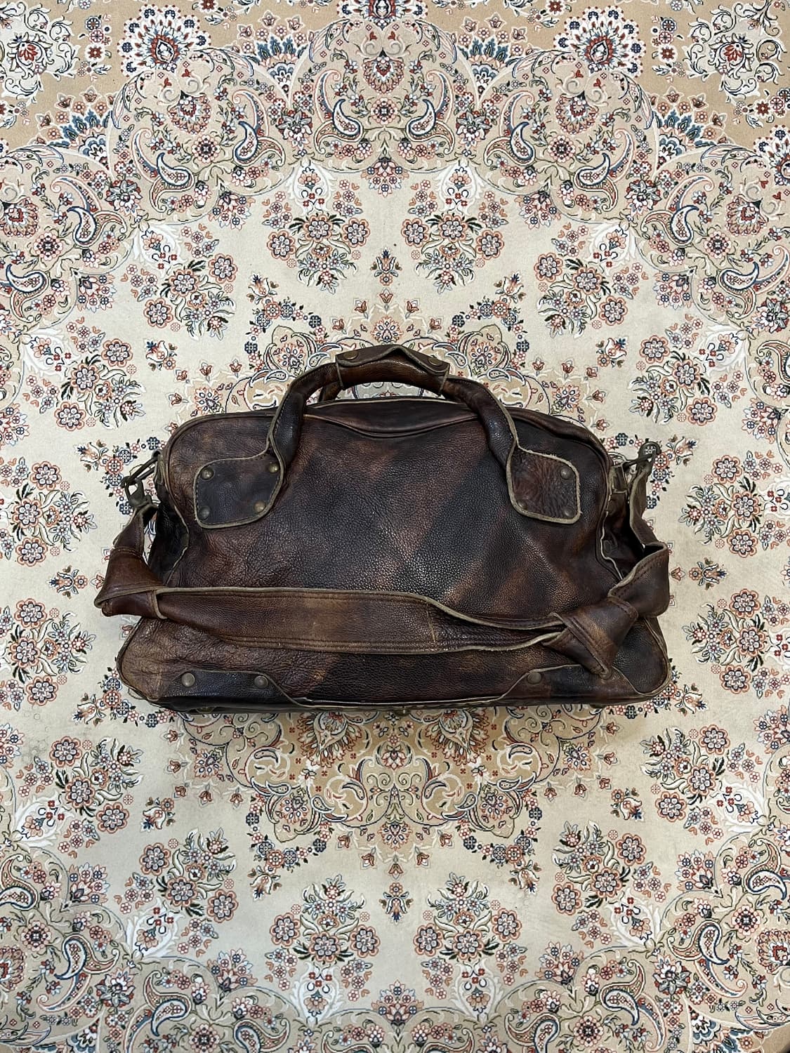 디젤 카우레더 트레블백 가방 상품이미지8