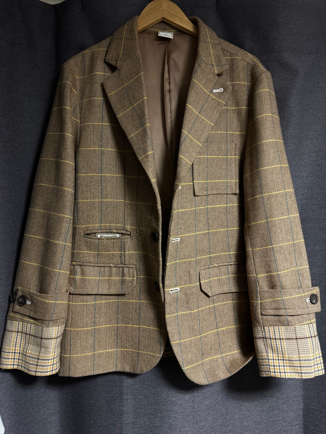 체크자켓 상품이미지1