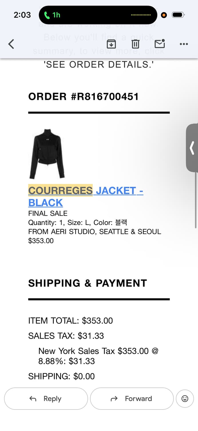 Courreges 트랙탑  상품이미지4