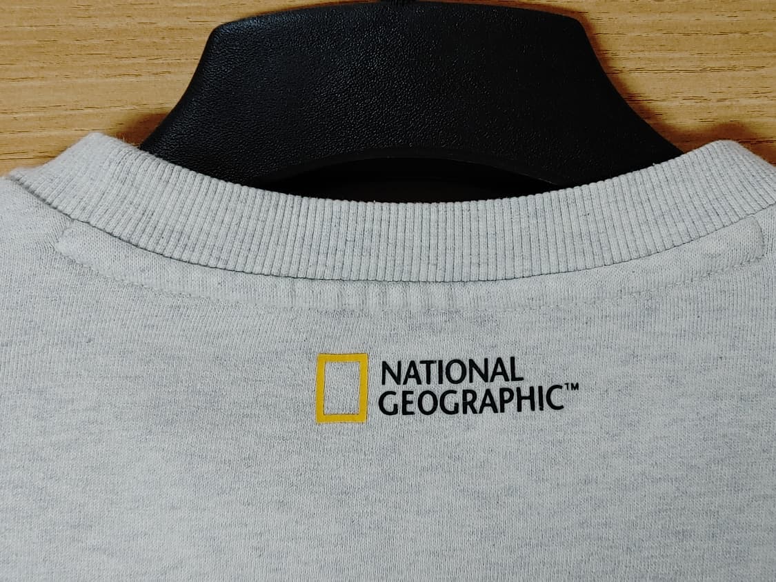 NATIONAL GEOGRAPHIC 내셔널 지오그래픽 사각로고 맨투맨 상품이미지7