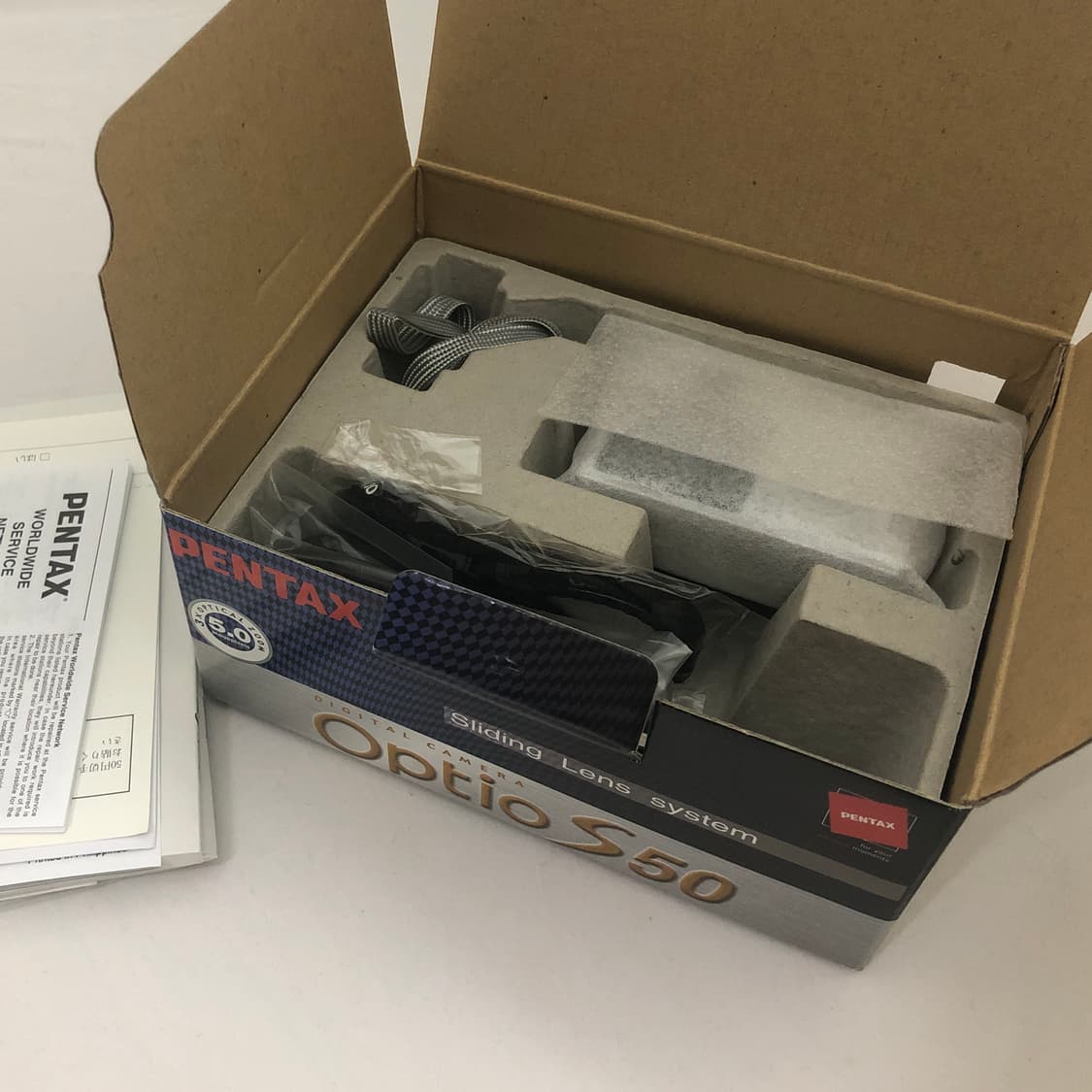 (신품급, 박스셋) 펜탁스 옵티오 S50 카메라 상품이미지2