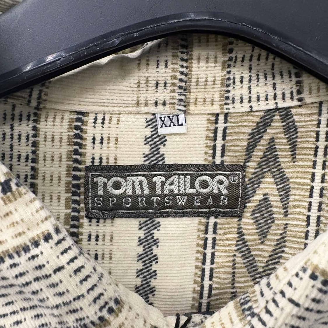 00s Tom Tailor 스포츠웨어 아즈텍 패턴 코듀로이 셔츠 N497 상품이미지6