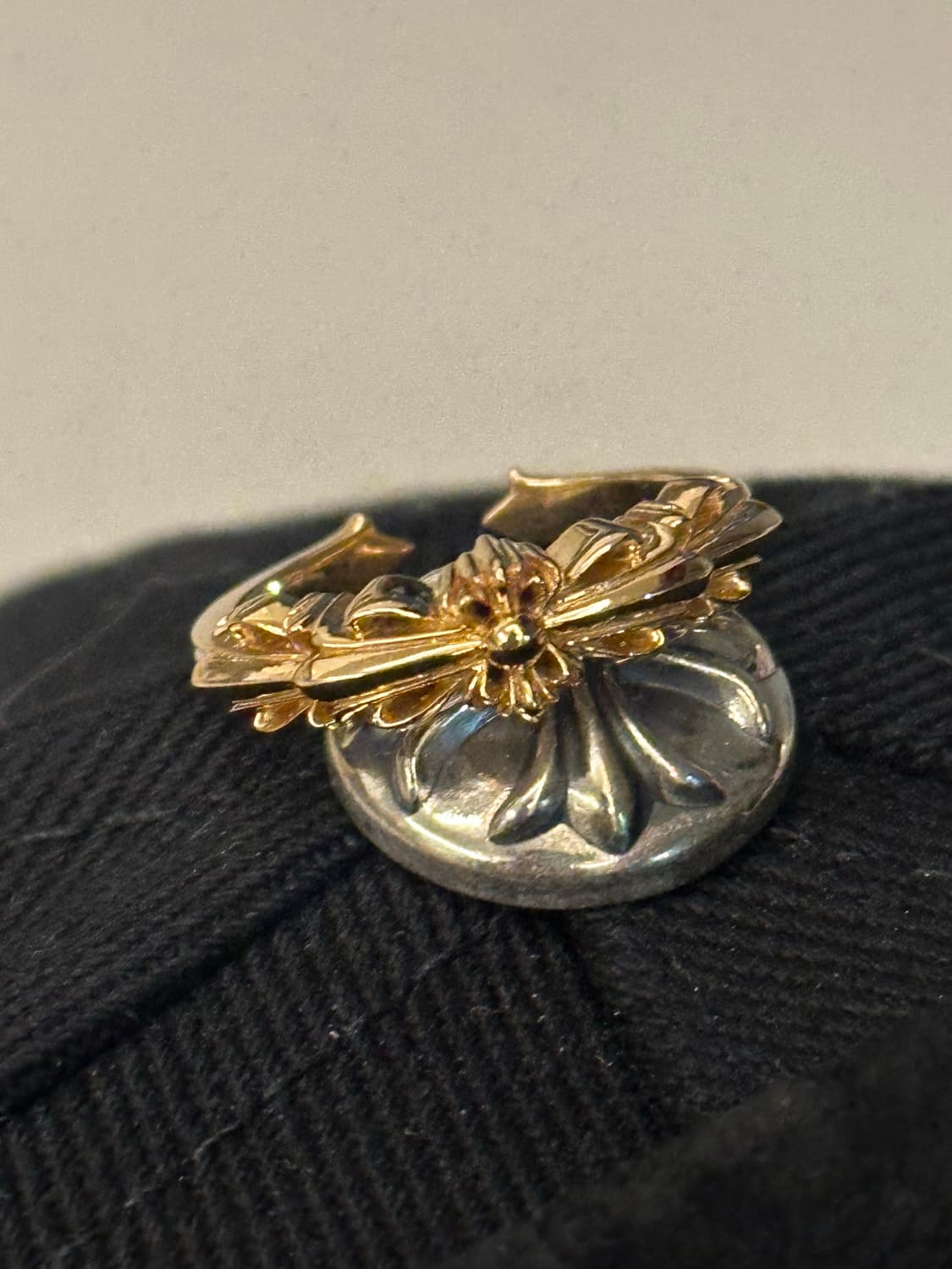 크롬하츠 22k 더블 베이비 플로랄 링 상품이미지2