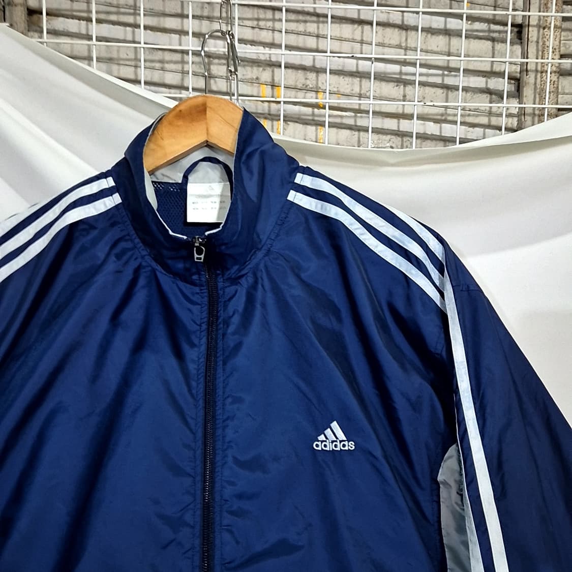 Adidas 아디다스 3S 배색 바람막이 상품이미지2
