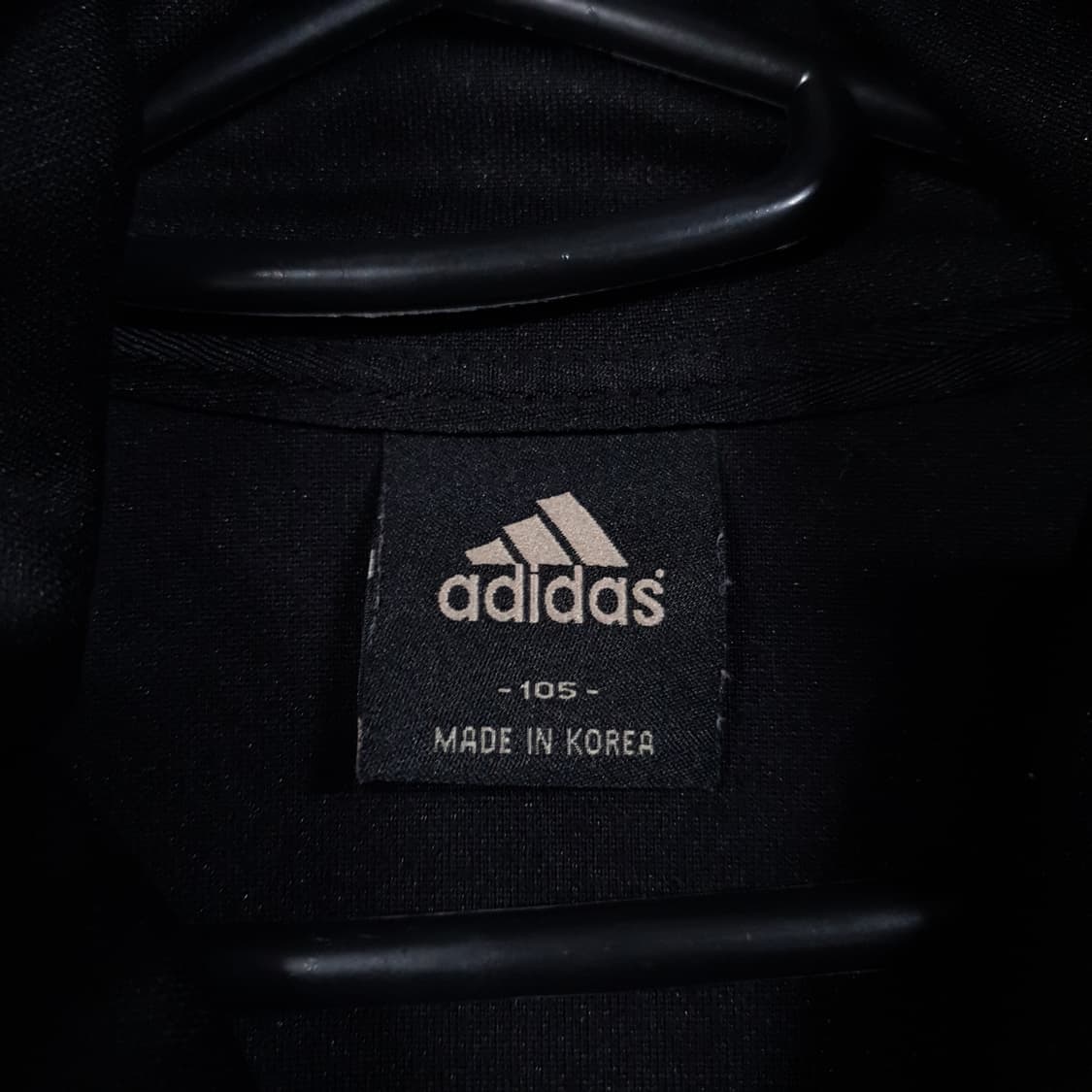 XL) 아디다스 블랙 민트 스카이블루 검하 삼선 트랙탑 져지 자켓 105 상품이미지5