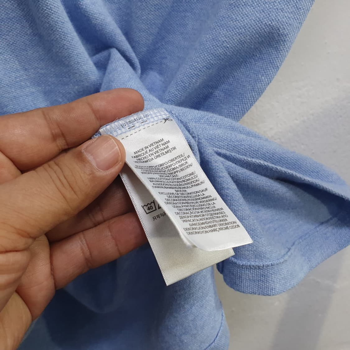 폴로 랄프로렌 반팔 카라 티(100) 상품이미지3