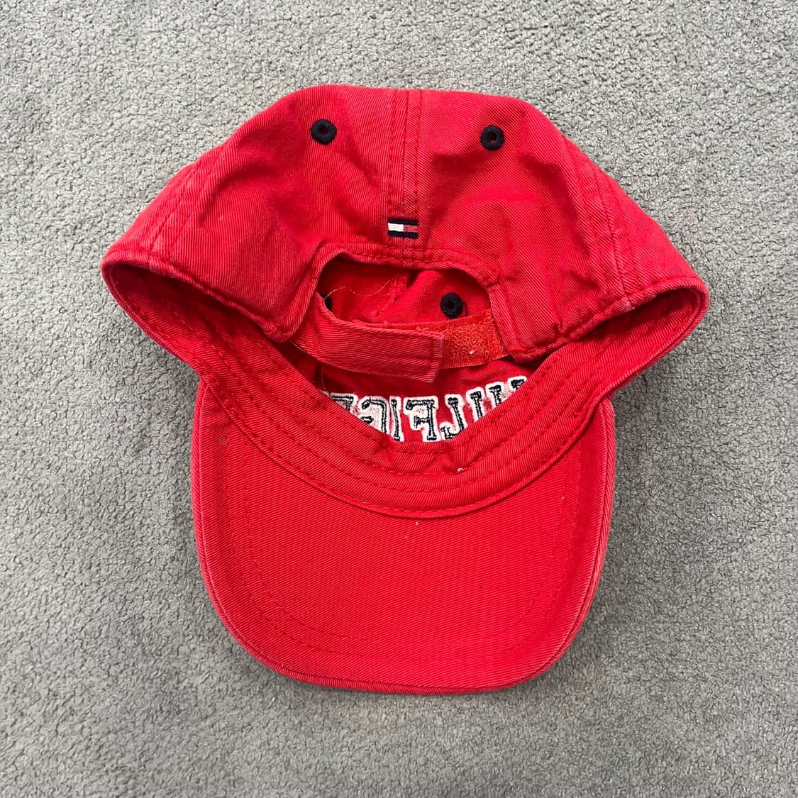 타미힐피거 레드 볼캡 상품이미지4