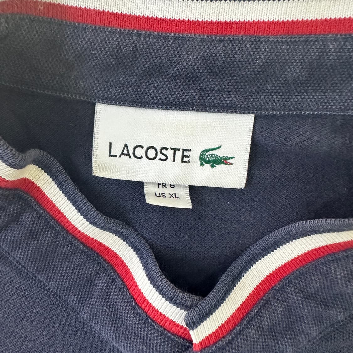 XL 라코스테 반팔 카라 셔츠 0320D 상품이미지2