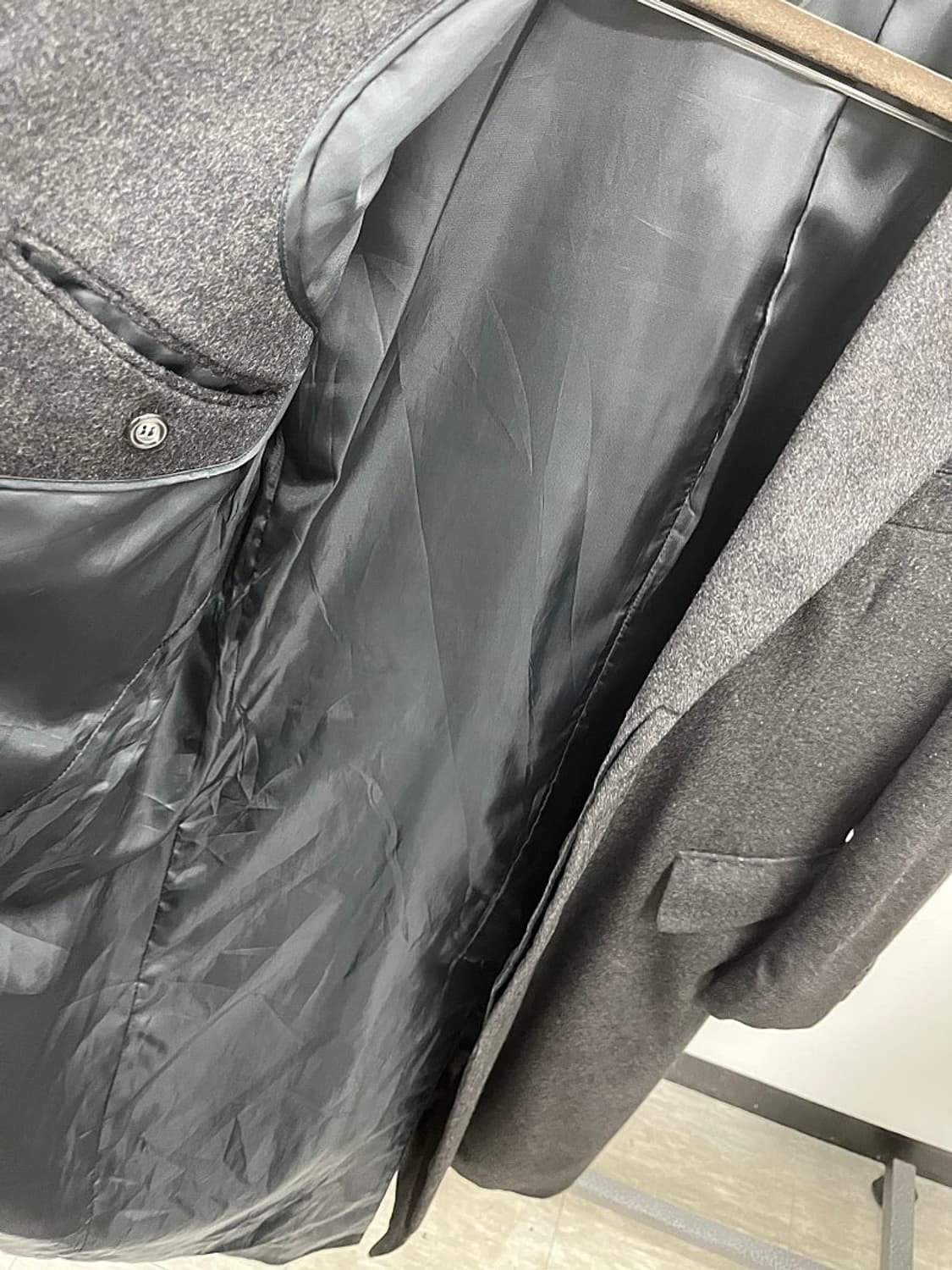 105) 마우리치오 밀라노 캐시미어100% 코트  상품이미지6