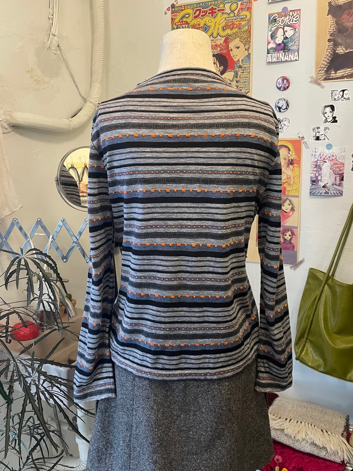 스트라이프 보트넥 티셔츠 [무배] 상품이미지2