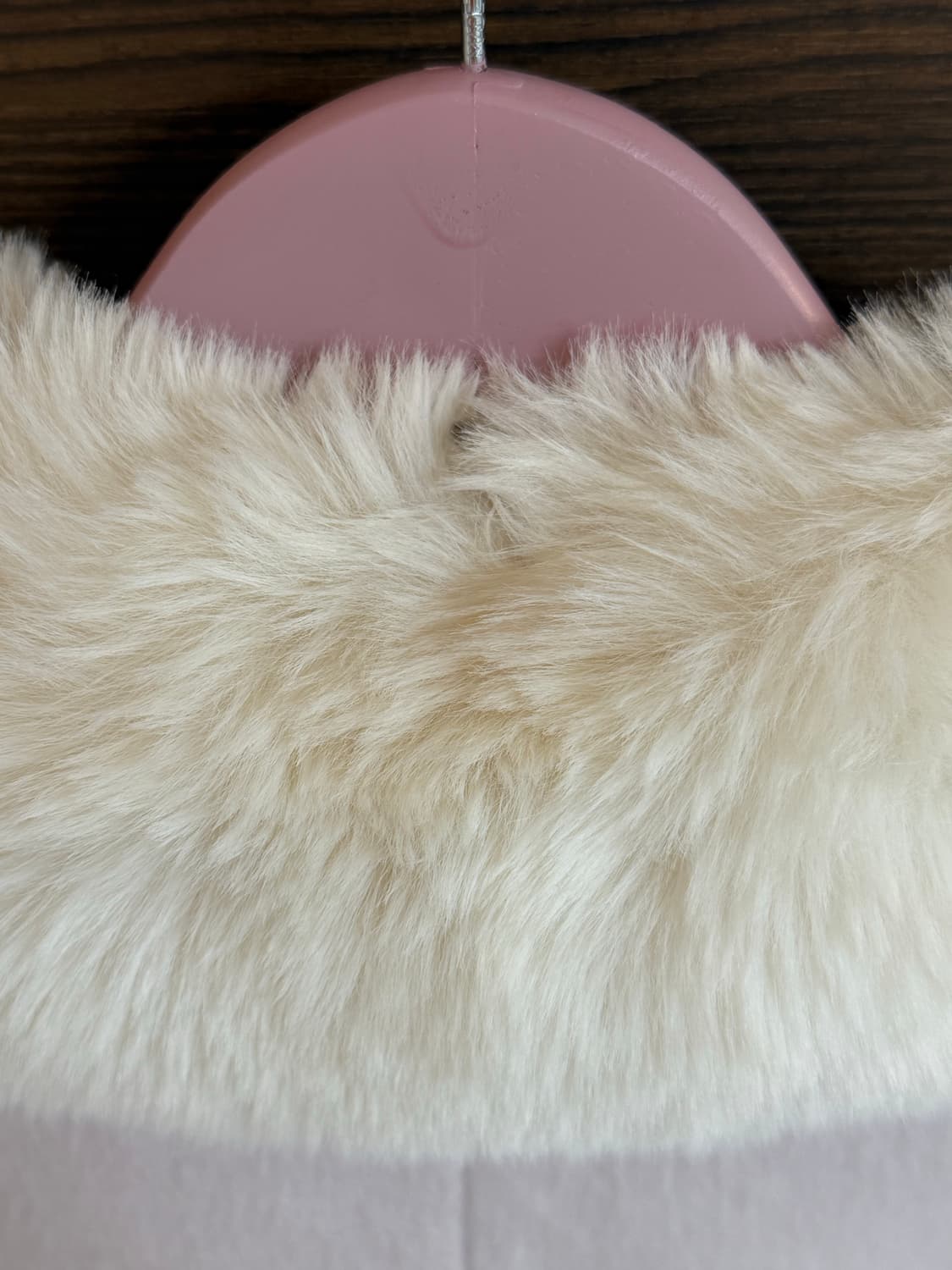 리즈리사 2025fw신상 샤기 리본 판초 상품이미지4