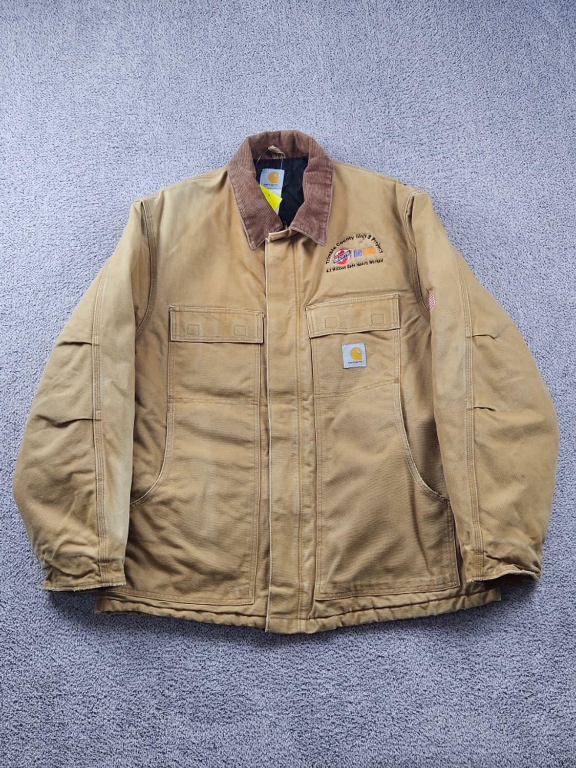 칼하트 C03 덕 캔버스 아크틱 초어 자켓 ( 44 ) / 11095 상품이미지2