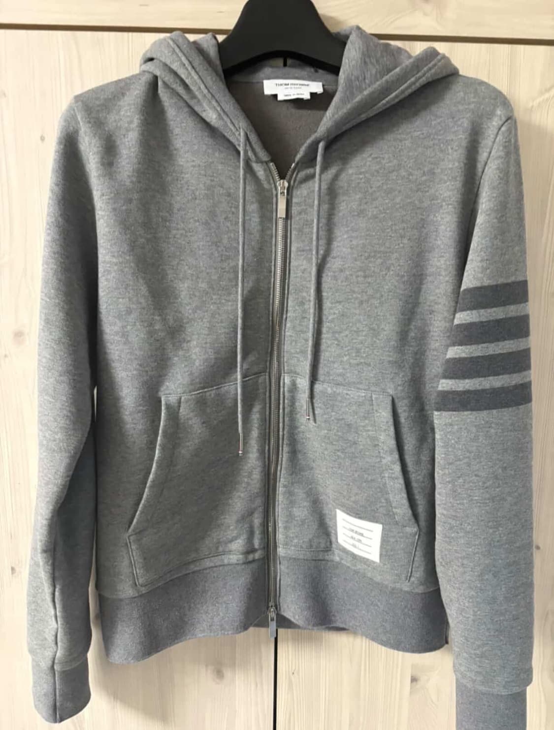 톰브라운 그레이 사바 후드집업 상품이미지1