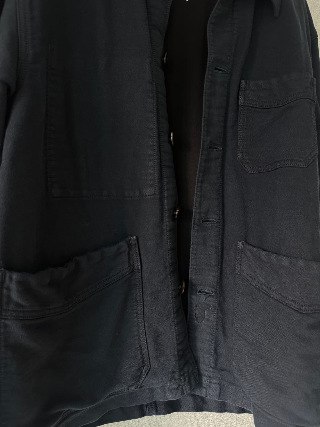 [2]Visvim TRAVAIL COVERALL MOLESKIN DMGD 상품이미지5