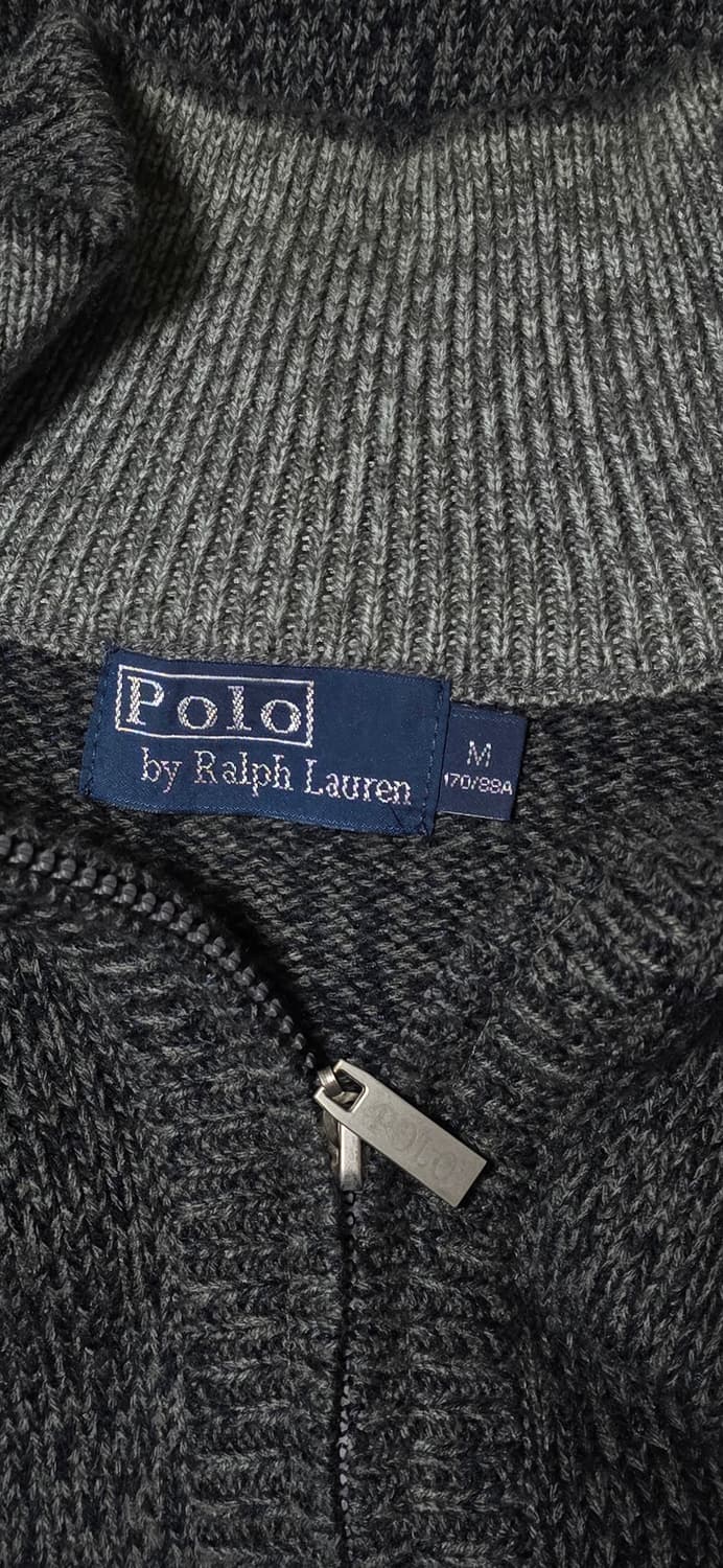 폴로 랄프로렌 남성 니트 집업 M 상품이미지3