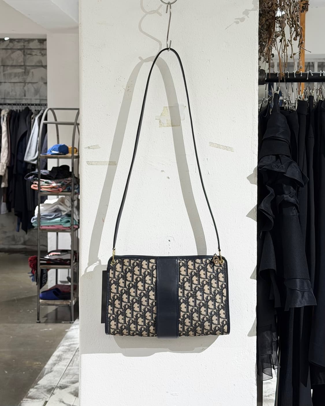 크리스찬 디올 오블리크 캔버스 숄더백 상품이미지4