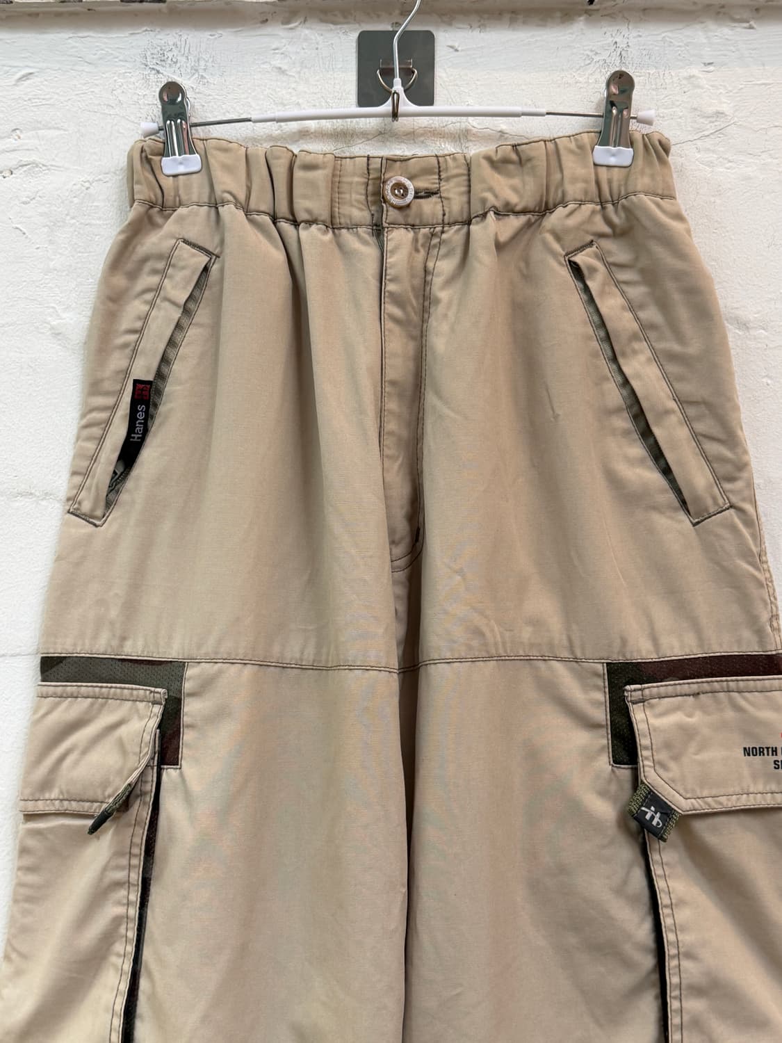 Hanes 헤인즈 베이지 투웨이 지퍼 카고 팬츠 M 상품이미지2