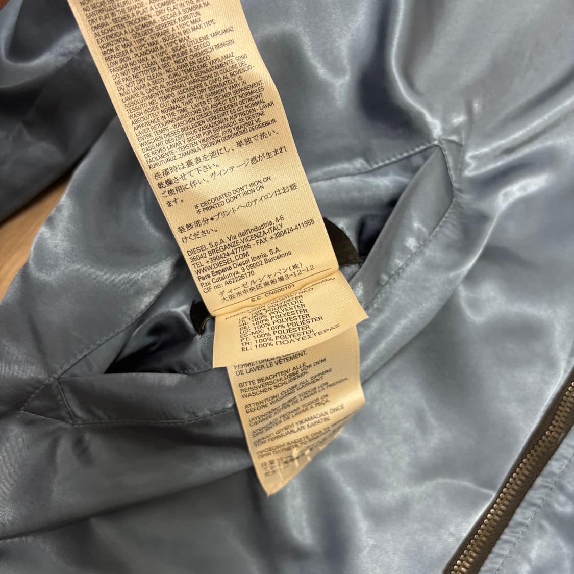 디젤 스카잔 리버시블 봄버자켓 상품이미지7