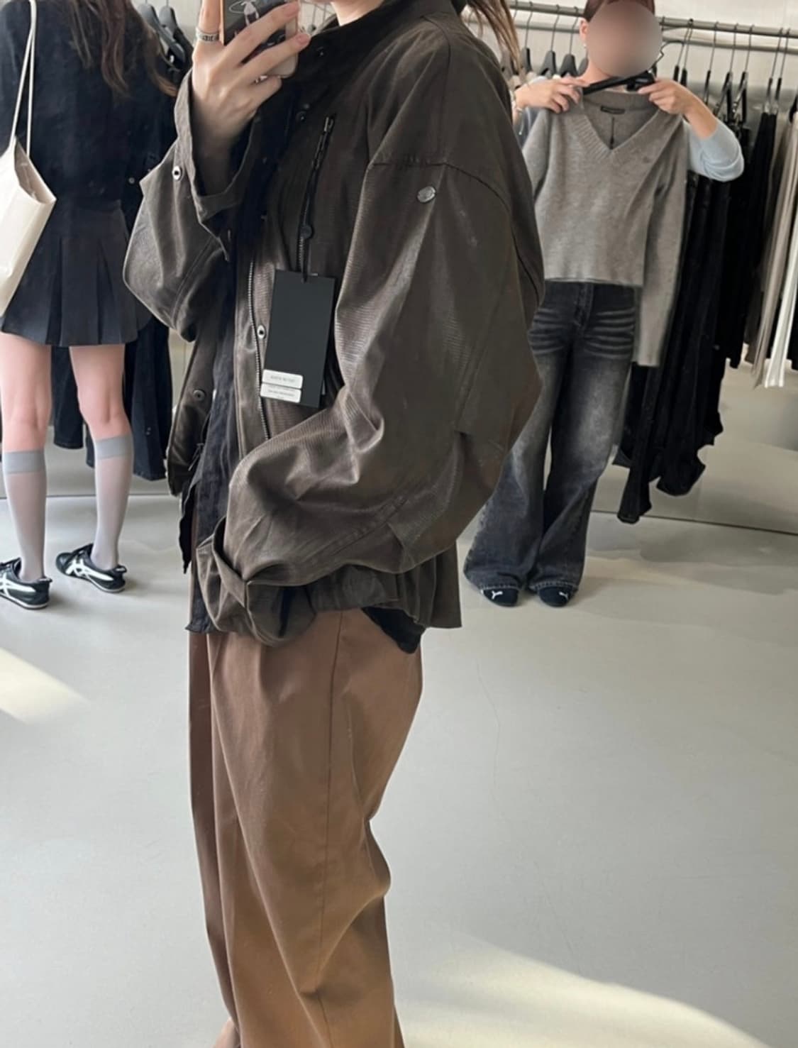 보헤미안서울 사파리 하프 코트 상품이미지2