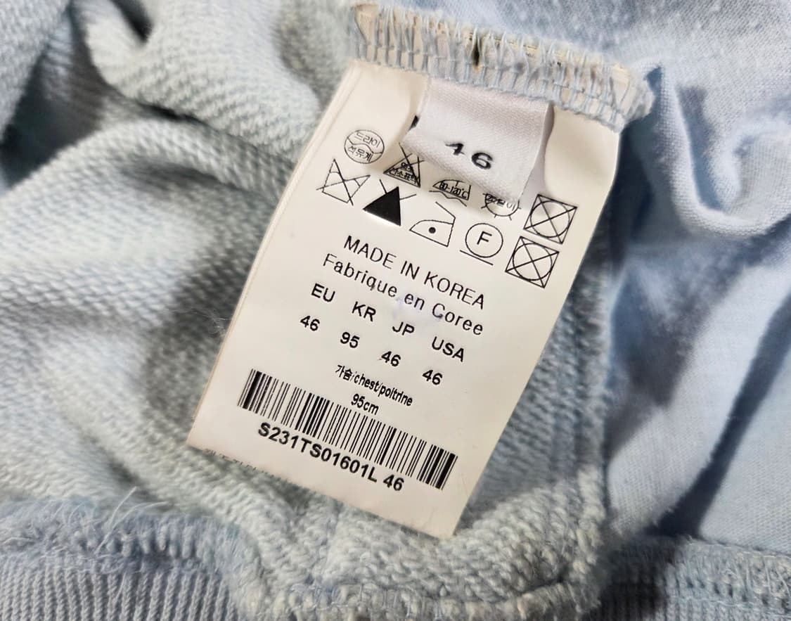 솔리드 옴므 백로고 크루넥 스웻셔츠 맨투맨 상품이미지7