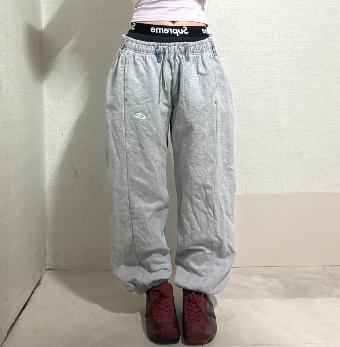 나이키x리바이스 와이드 커스텀팬츠 상품이미지2