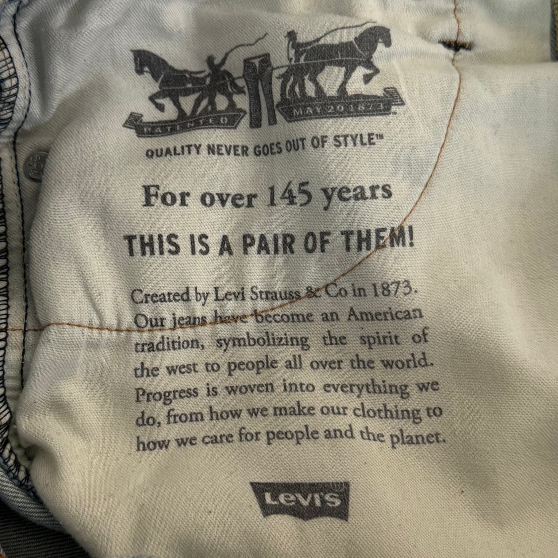 Levis 리바이스 513 연청 데님 32 상품이미지10