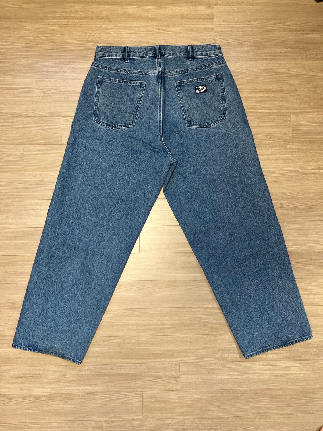 오베이 빅위그 베기 데님 라이트 인디고 32사이즈 상품이미지3