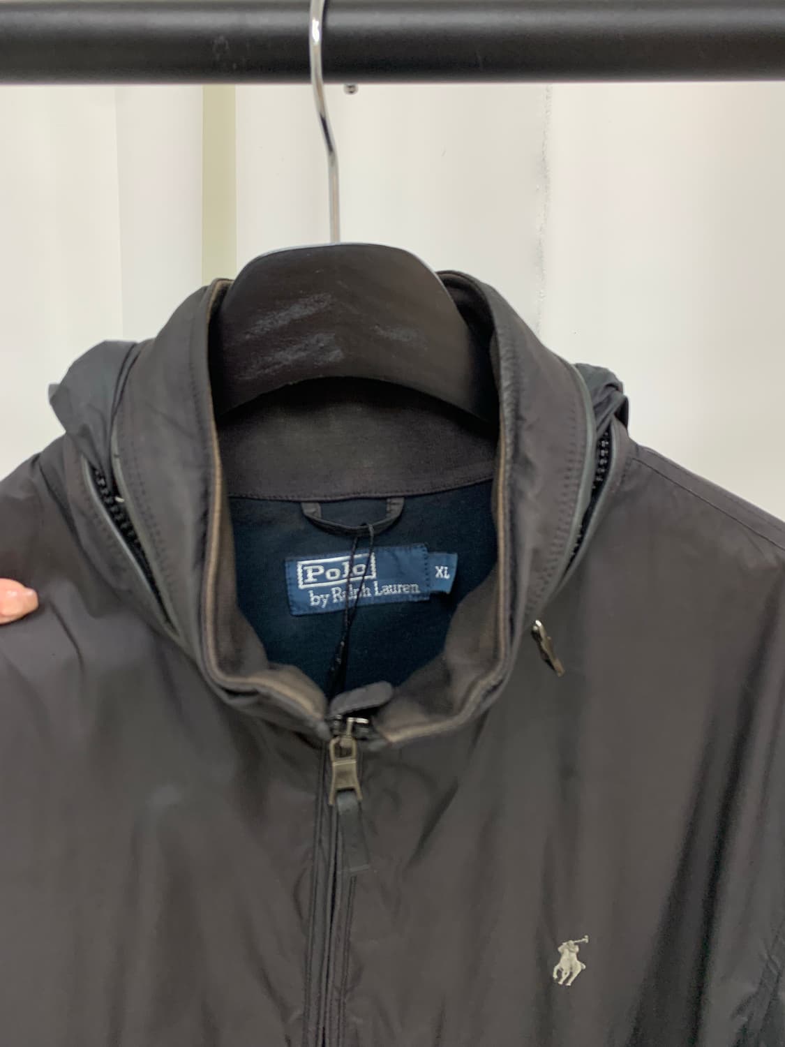 Polo Neck-Point Windbreaker Jacket 상품이미지3