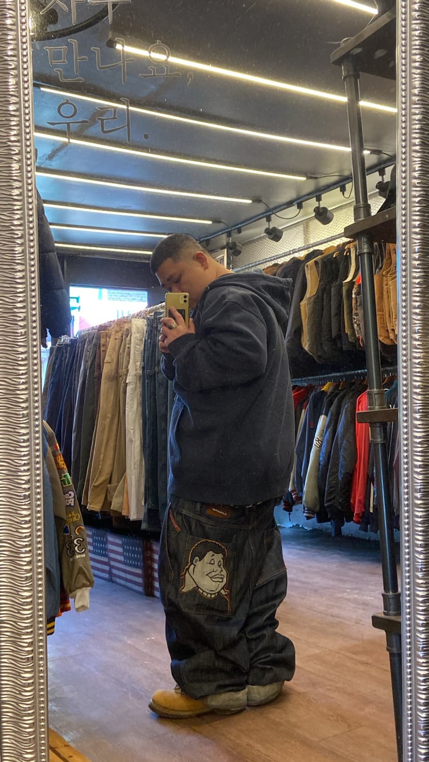 실측 3XL) 칼하트 네이비 후디집업 상품이미지7