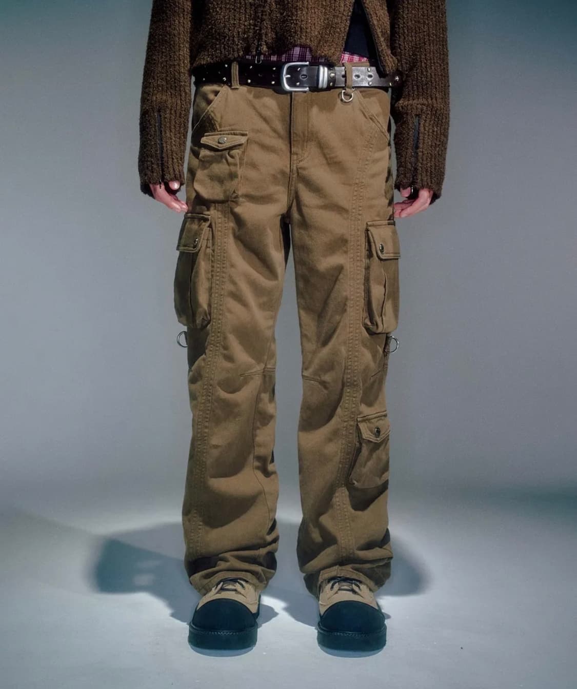 SCOTTIE SEMI BOOTS CUT PANTS BROWN (M) 상품이미지1