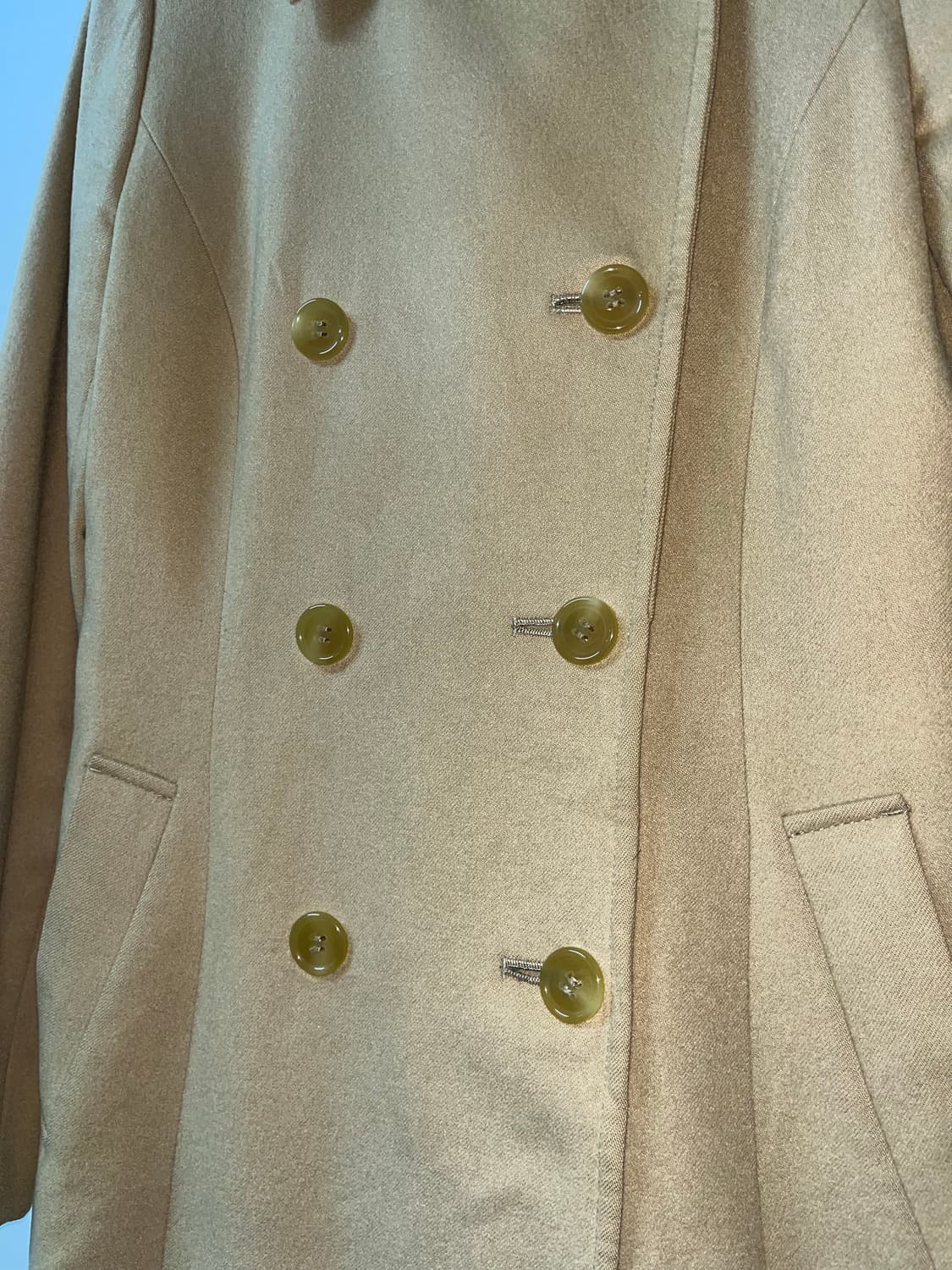 PROFILE 레트로 클래식 울 코트 상품이미지4