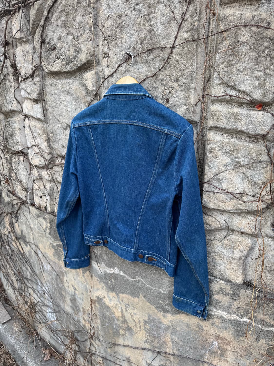 70~80s 랭글러 빈티지 126mj 웨스턴 데님 트러커 자켓 38 상품이미지4
