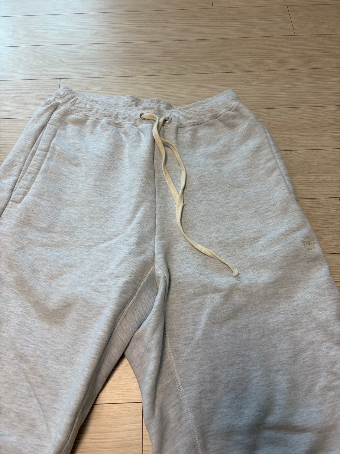 렉토 RC LOGO SWEAT PANTS (MELANGE GREY) 상품이미지4