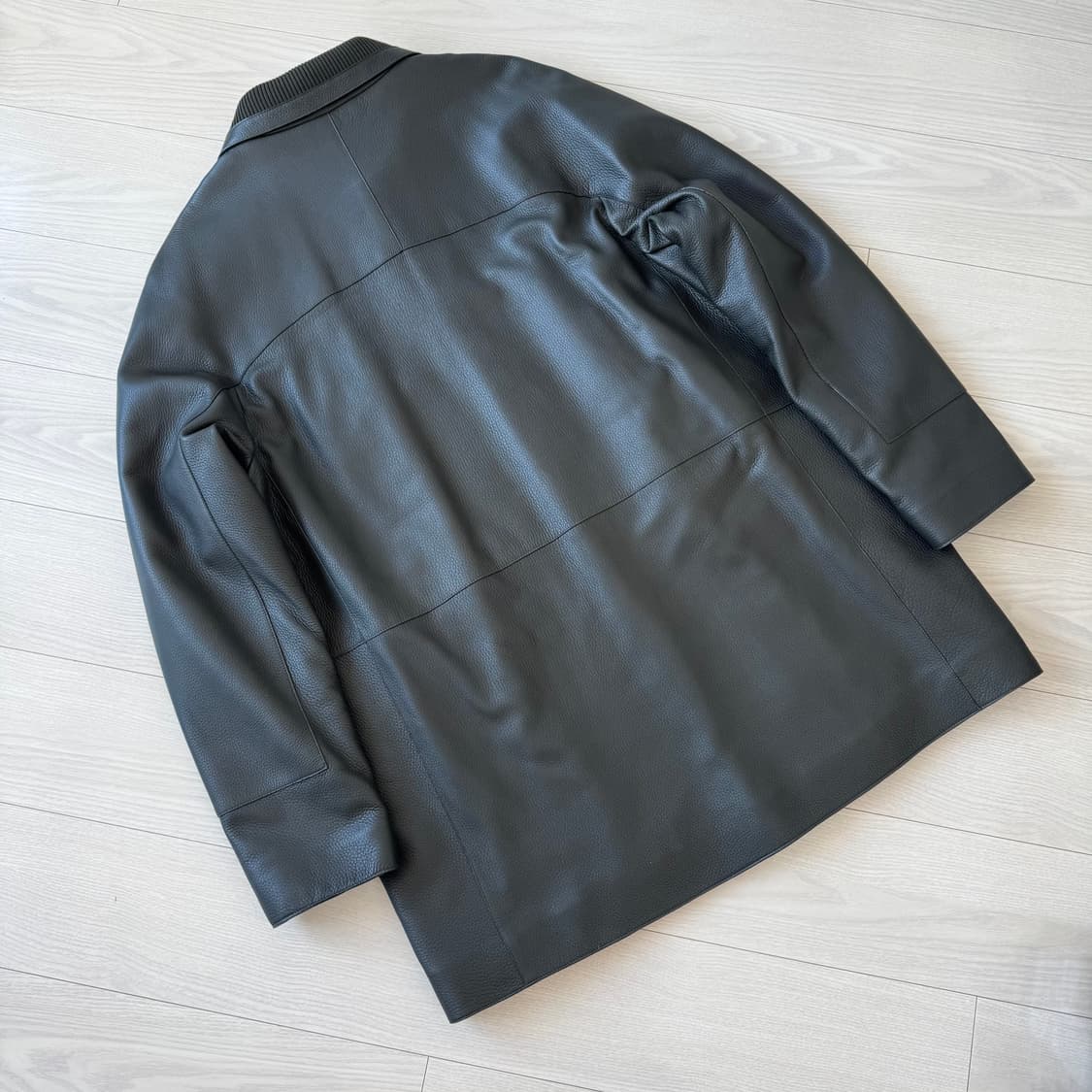 [역작,신형, 미사용] 로로피아나 극상의 이탈리안 사슴가죽 카코트 필드 상품이미지10