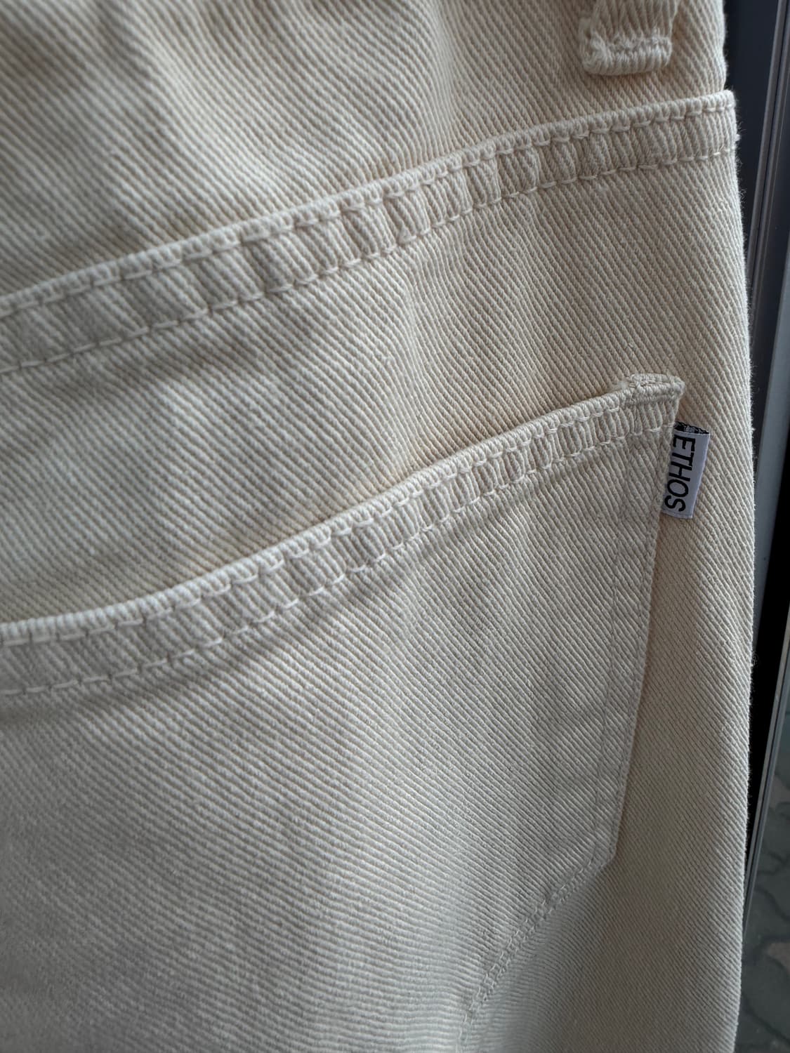 S/ 에토스 스트레이트 핏 데님 팬츠(새상품) 상품이미지8