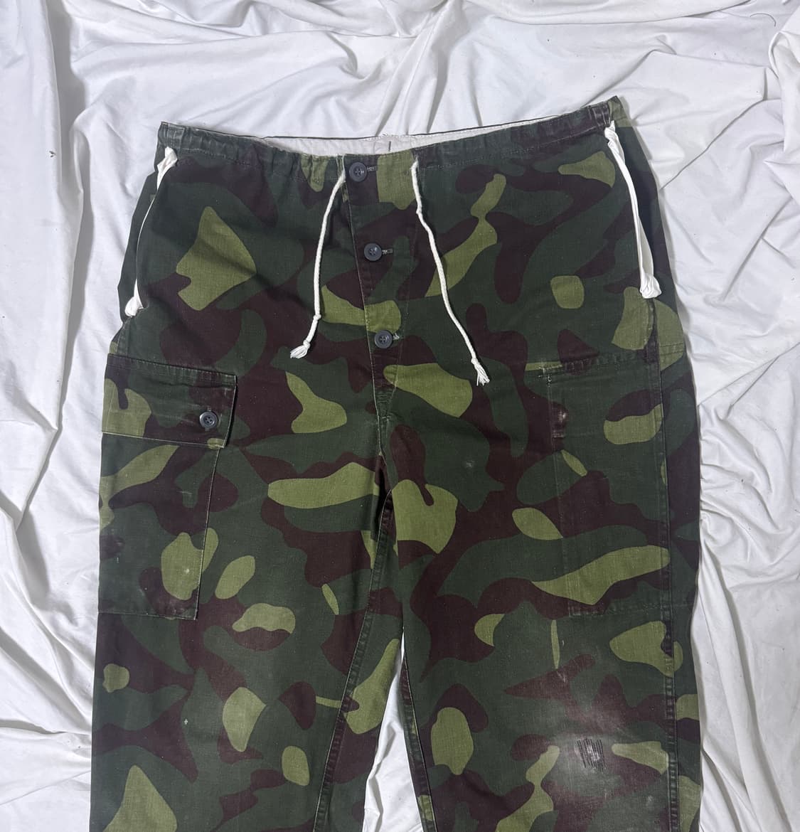 80s 핀란드군 m62 리버시블 카모 오버 팬츠 nhogirl 상품이미지5