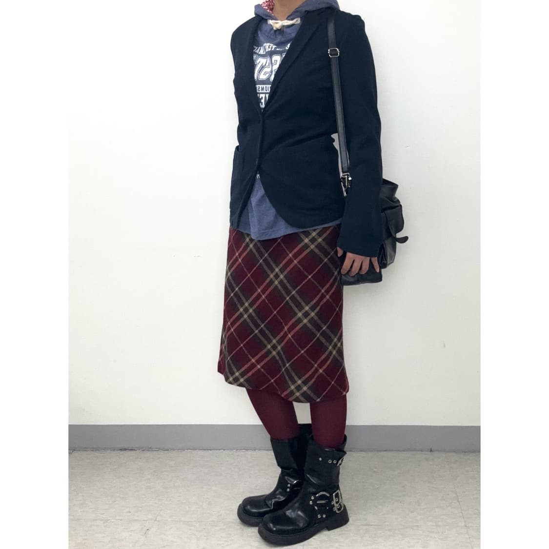 빈티지 미디 스커트 상품이미지3