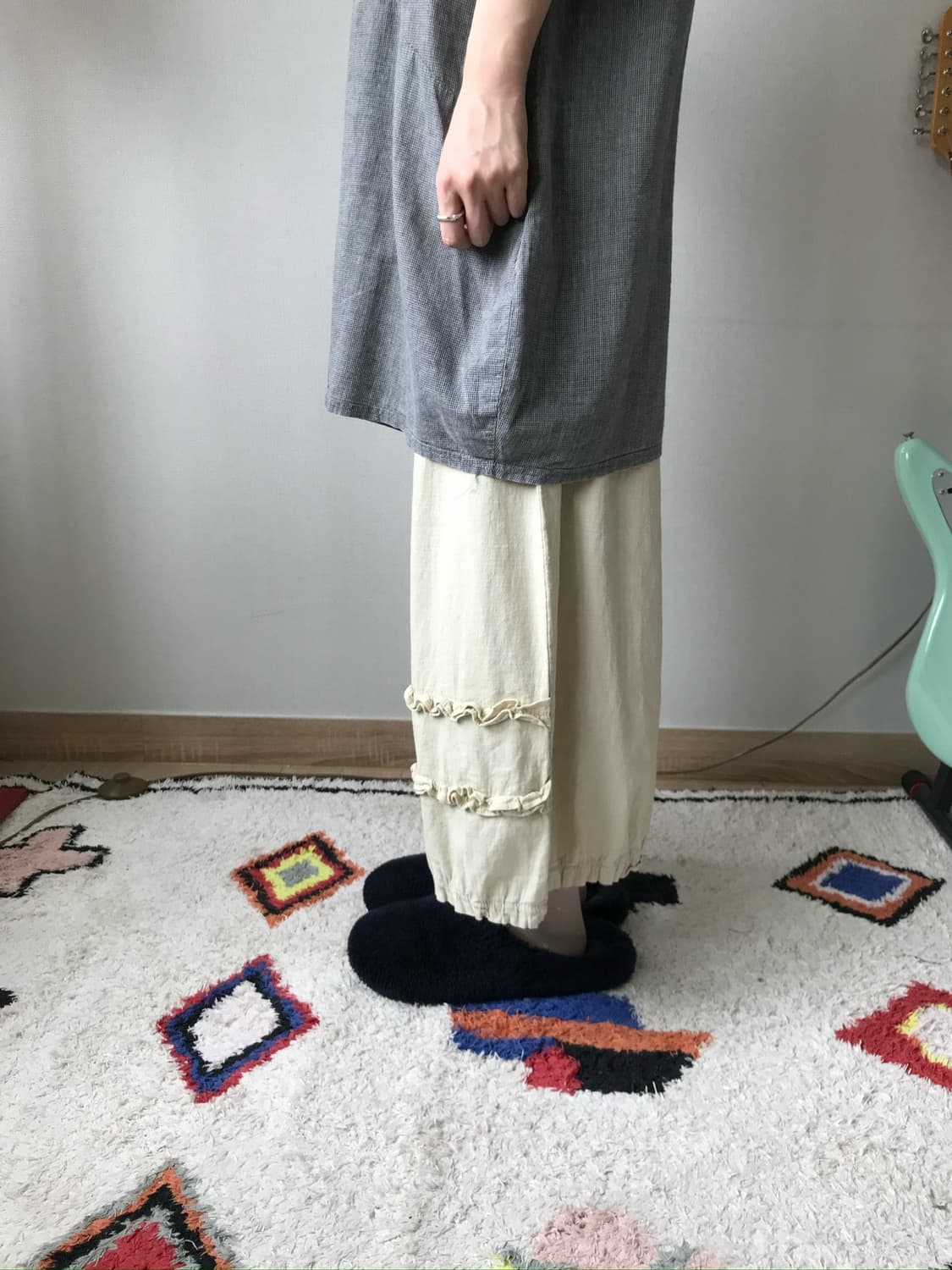 frill cotton pants  상품이미지3
