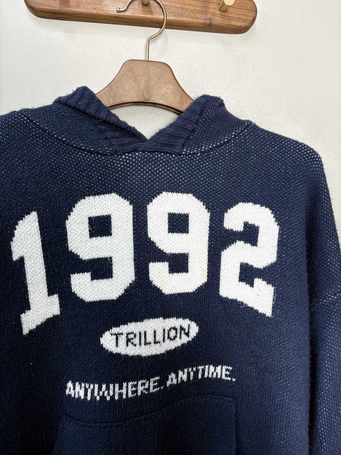 트릴리온 워셔블 1992 그래픽 자카드 후드니트 A3753 상품이미지3