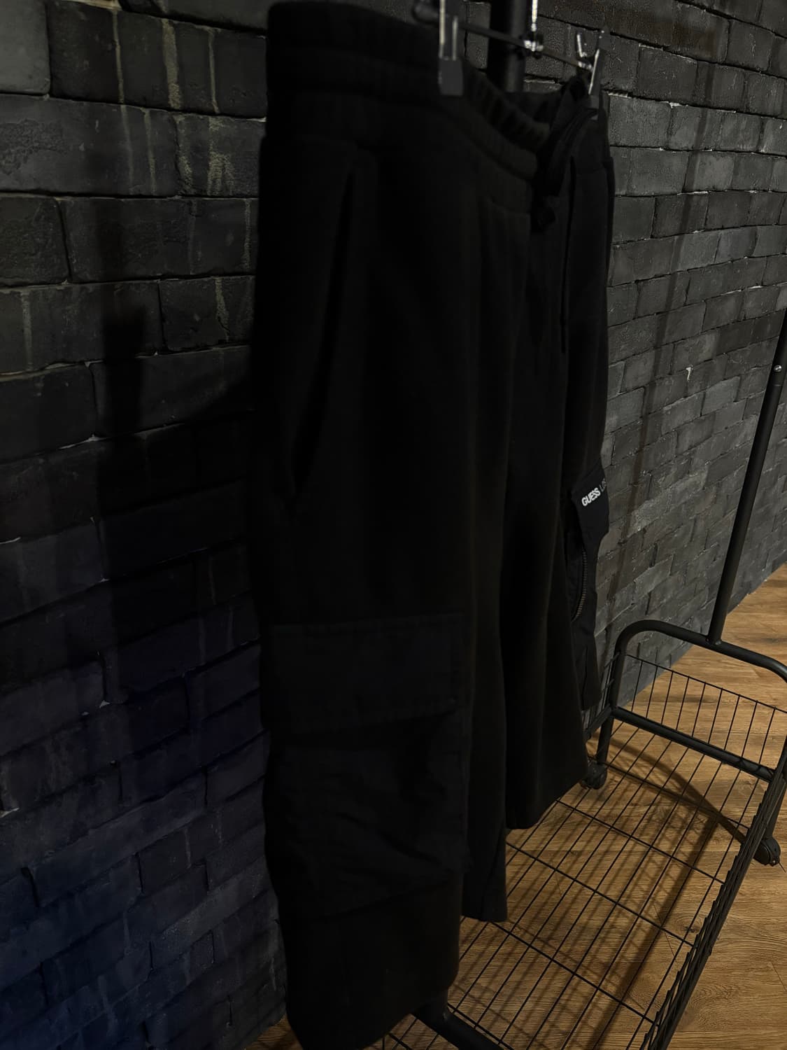 [중고/XL] 게스 남성 카고 면 반바지 상품이미지3