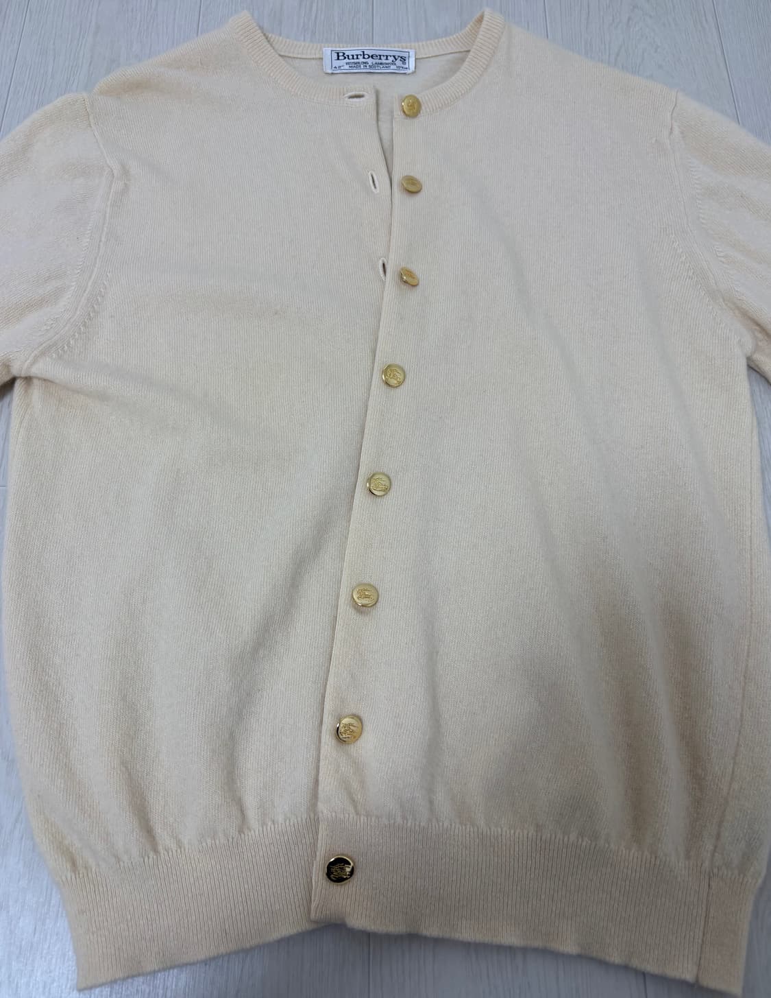 버버리 빈티지 가디건 상품이미지2