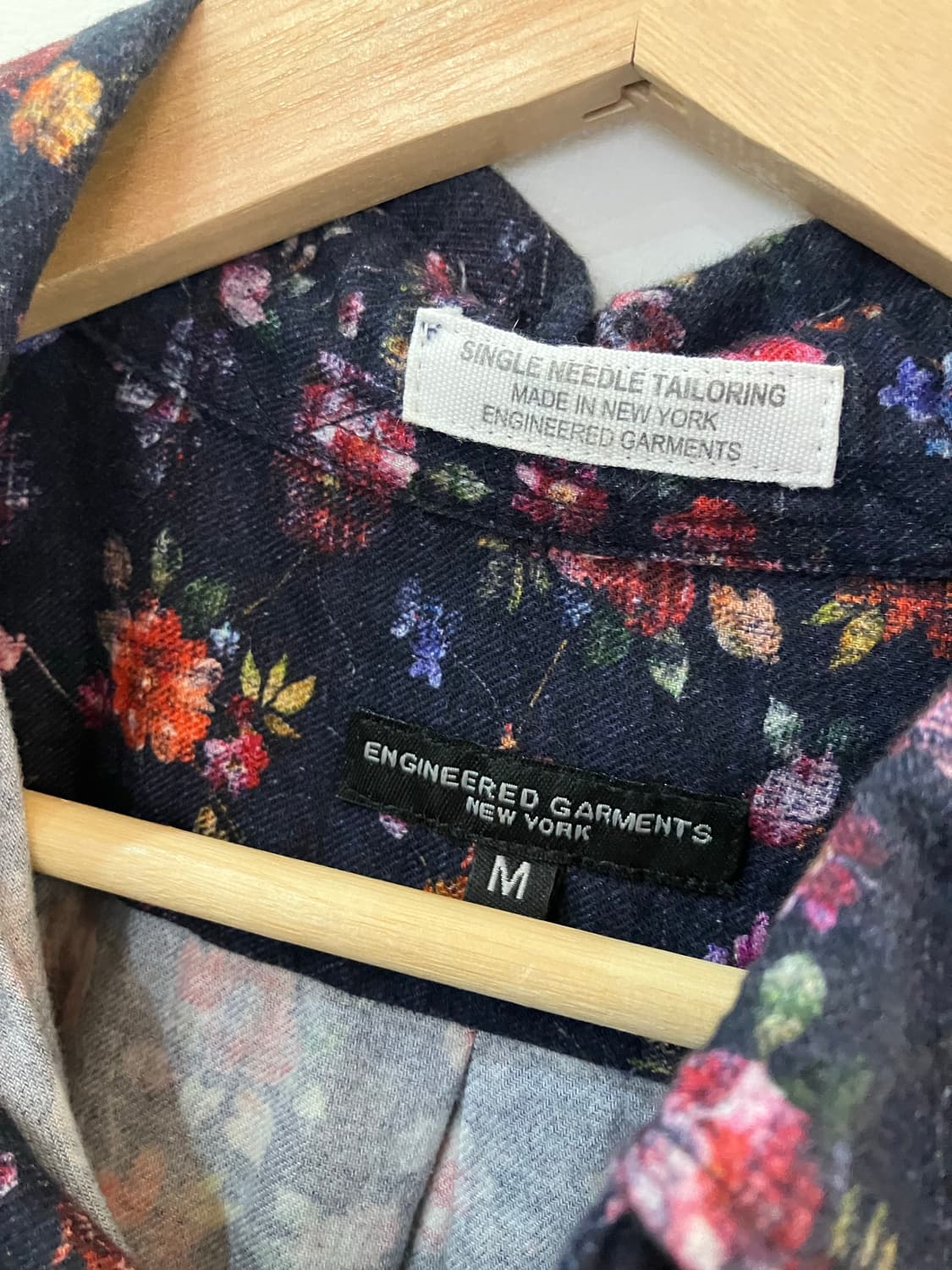 엔지니어드가먼츠 플라워 패턴 셔츠 상품이미지3