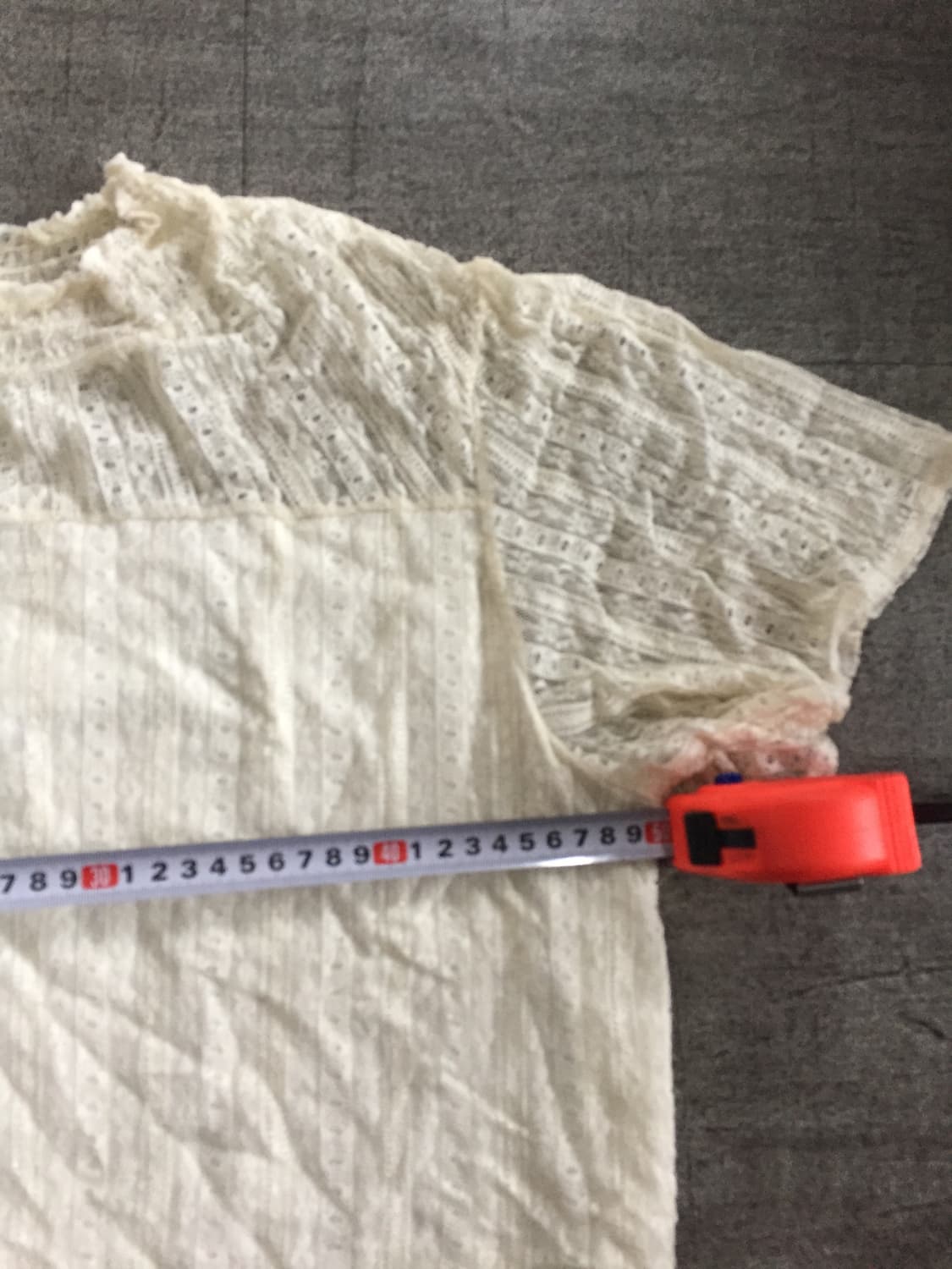 일본빈티지 하구미모리걸 달천깔페어리 아오이유우 반팔블라우스 상품이미지3