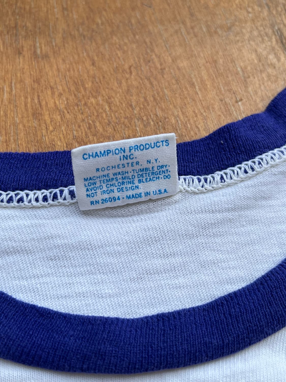 70s Champion Blizzard of 78 Ringer Tee 상품이미지4