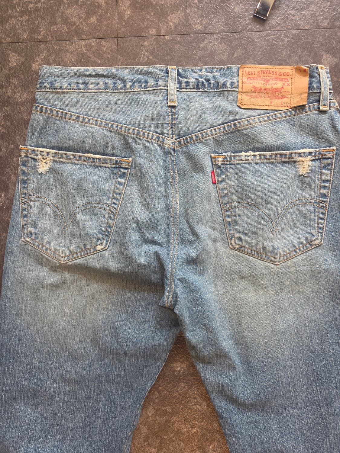#리바이스(Levi's) 오리지널 501 데님 팬츠 W36 L30 상품이미지7