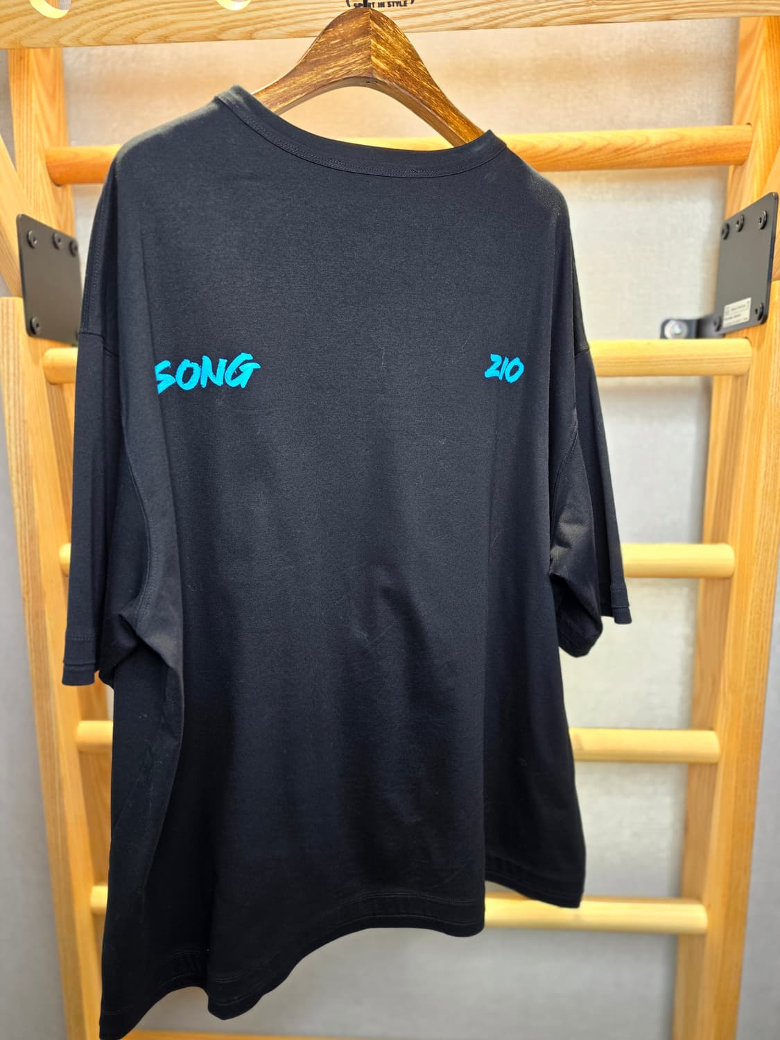 송지오 블랙 반발티셔츠 상품이미지5